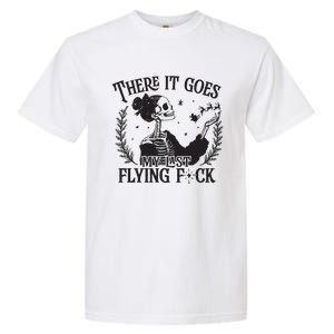 Funny Christmas My Last Flying Fuck Mom Christmas Garment-Dyed Heavyweight T-Shirt