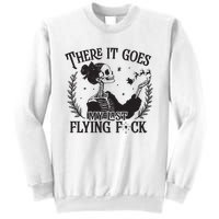 Funny Christmas My Last Flying Fuck Mom Christmas Sweatshirt