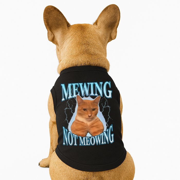 Funny Cat Meme With Meowing Looksmax Meowing Cat Doggie Tank
