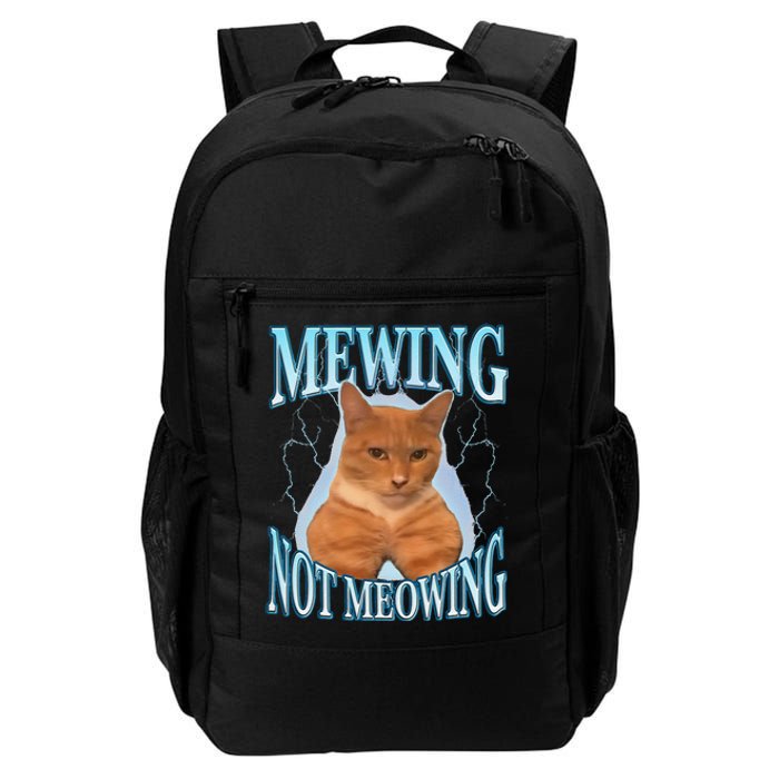 Funny Cat Meme With Meowing Looksmax Meowing Cat Daily Commute Backpack