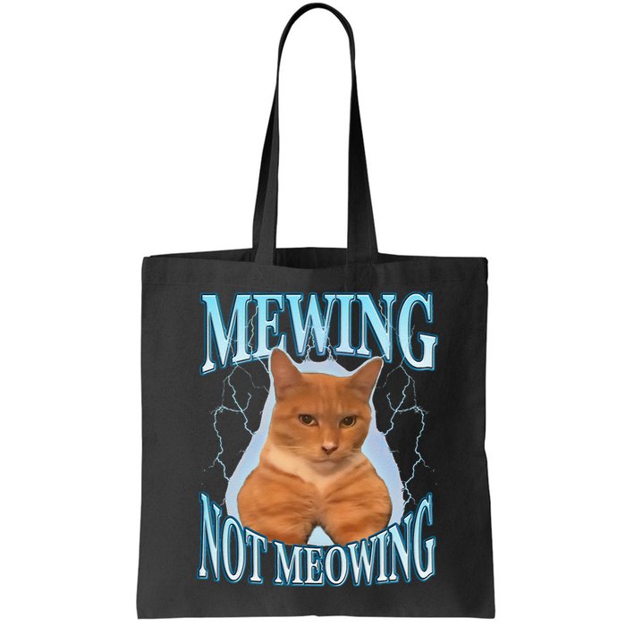 Funny Cat Meme With Meowing Looksmax Meowing Cat Bag