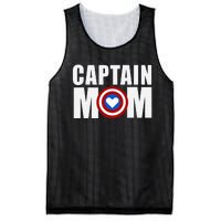 Funny Captain Mom Superhero MotherS Day 2024 Mesh Reversible Basketball Jersey Tank