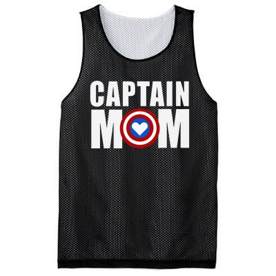 Funny Captain Mom Superhero MotherS Day 2024 Mesh Reversible Basketball Jersey Tank