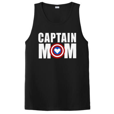 Funny Captain Mom Superhero MotherS Day 2024 PosiCharge Competitor Tank