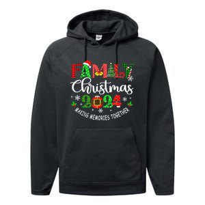 Funny Christmas Matching Outfit Xmas Squad Santa Group Gift Performance Fleece Hoodie