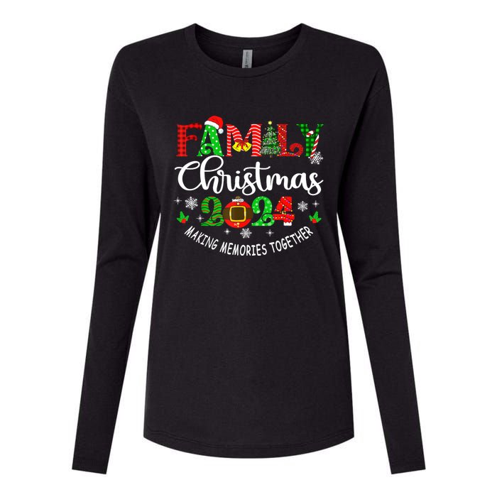 Funny Christmas Matching Outfit Xmas Squad Santa Group Gift Womens Cotton Relaxed Long Sleeve T-Shirt