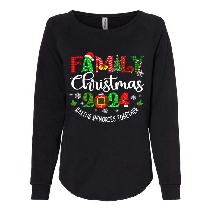 Funny Christmas Matching Outfit Xmas Squad Santa Group Gift Womens California Wash Sweatshirt