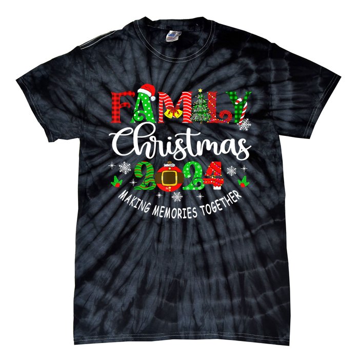 Funny Christmas Matching Outfit Xmas Squad Santa Group Gift Tie-Dye T-Shirt