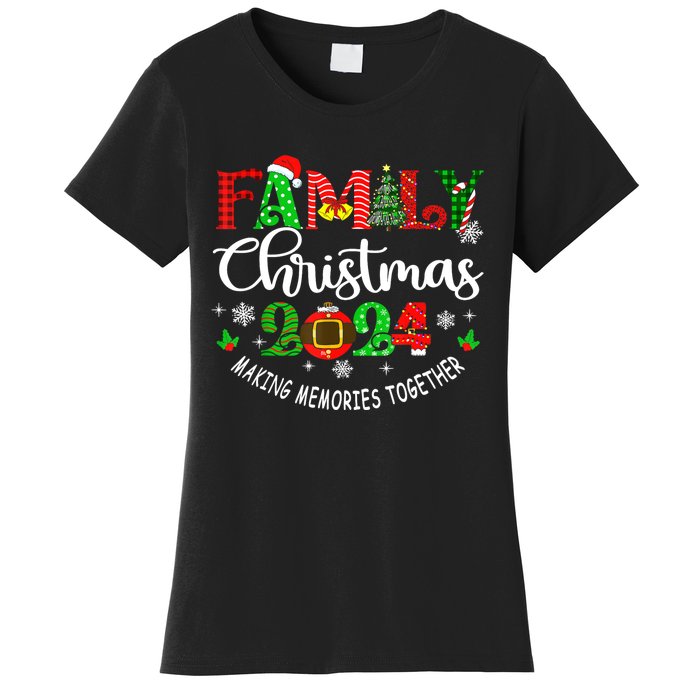 Funny Christmas Matching Outfit Xmas Squad Santa Group Gift Women's T-Shirt