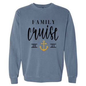 Family Cruise Matching 2024 tee Family Cruise Trip 2024 Garment-Dyed Sweatshirt