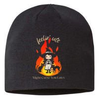 Feeling Cute Might Curse You Later Cute Witch Sustainable Beanie