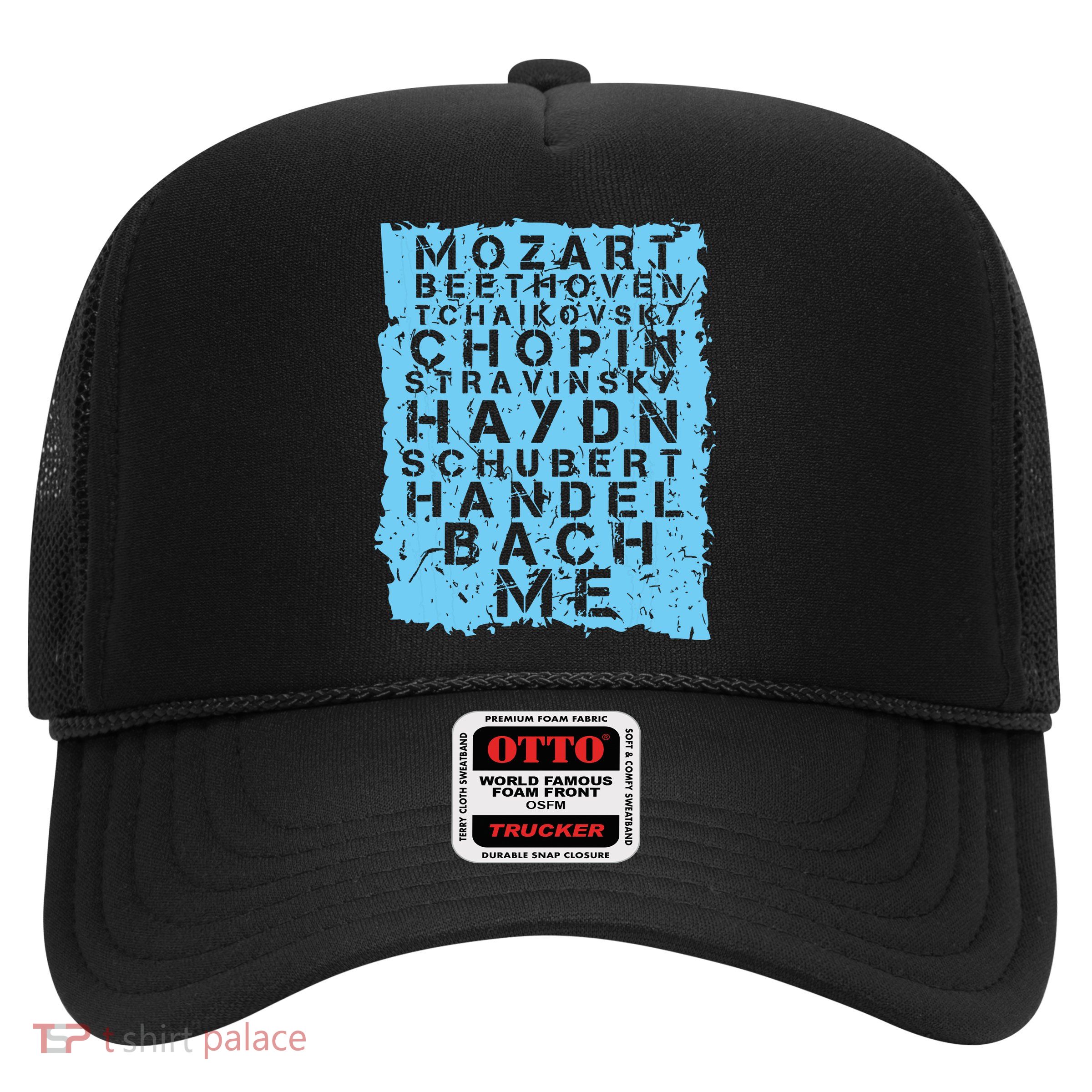 Famous Classical Music Composer Gift Musician Mozart Trucker Hat