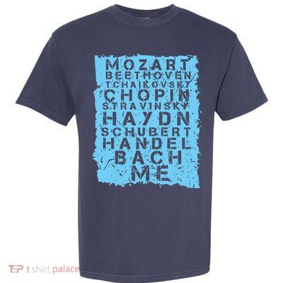 Famous Classical Music Composer Gift Musician Mozart Garment-Dyed Heavyweight T-Shirt