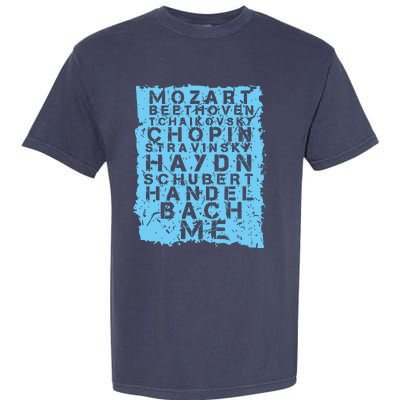 Famous Classical Music Composer Gift Musician Mozart Garment-Dyed Heavyweight T-Shirt