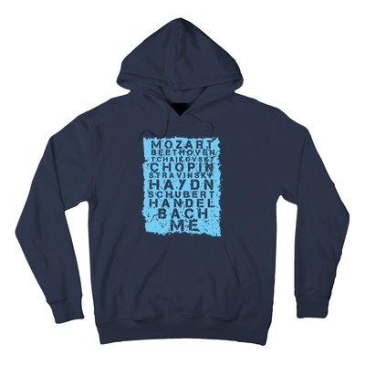 Famous Classical Music Composer Gift Musician Mozart Hoodie