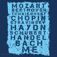 Famous Classical Music Composer Gift Musician Mozart Women's V-Neck T-Shirt