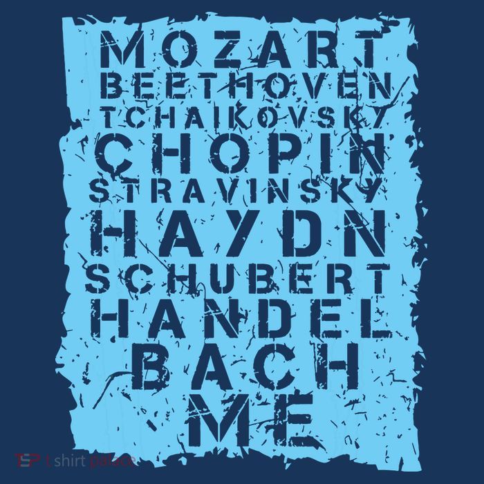 Famous Classical Music Composer Gift Musician Mozart Women's V-Neck T-Shirt