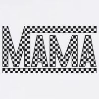 Funny Checkered Mama Black White Gift Wo Cooling Performance Crew T-Shirt