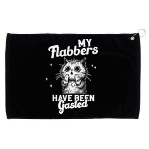 Funny Cat Meme My Flabbers Have Been Gasted Grommeted Golf Towel