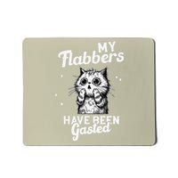 Funny Cat Meme My Flabbers Have Been Gasted Mousepad