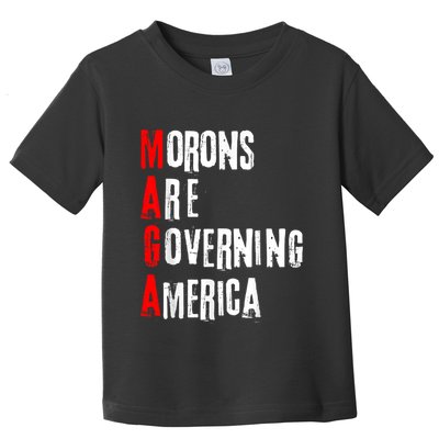 Funny Cool Morons Are Governing America Toddler T-Shirt