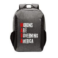 Funny Cool Morons Are Governing America Vector Backpack