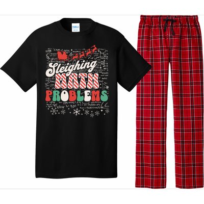 Funny Christmas Math Teacher Santa Pajama Set