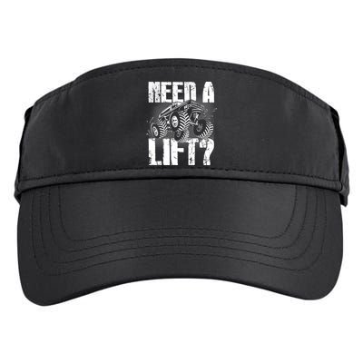 Funny Cool Monster Truck Need A Lift Adult Drive Performance Visor