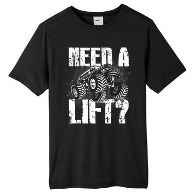 Funny Cool Monster Truck Need A Lift Tall Fusion ChromaSoft Performance T-Shirt