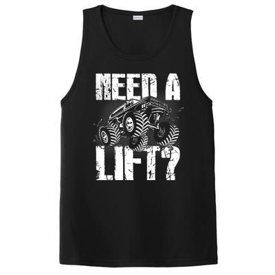 Funny Cool Monster Truck Need A Lift PosiCharge Competitor Tank