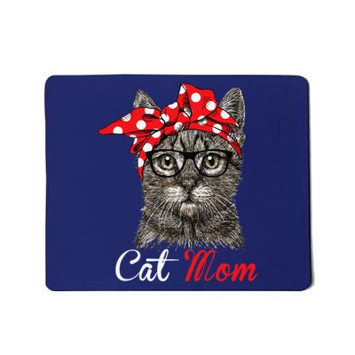 Funny Cat Mom For Cat Loversmothers Day Gift Mousepad