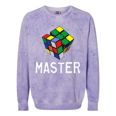 Fun Cube Master Colorblast Crewneck Sweatshirt