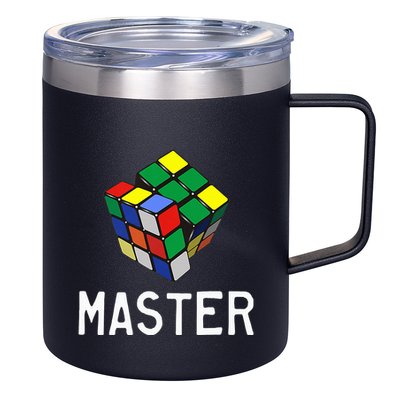 Fun Cube Master 12oz Stainless Steel Coffee Mug