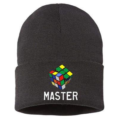 Fun Cube Master Sustainable Knit Beanie