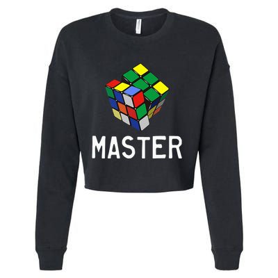 Fun Cube Master Cropped Pullover Crew