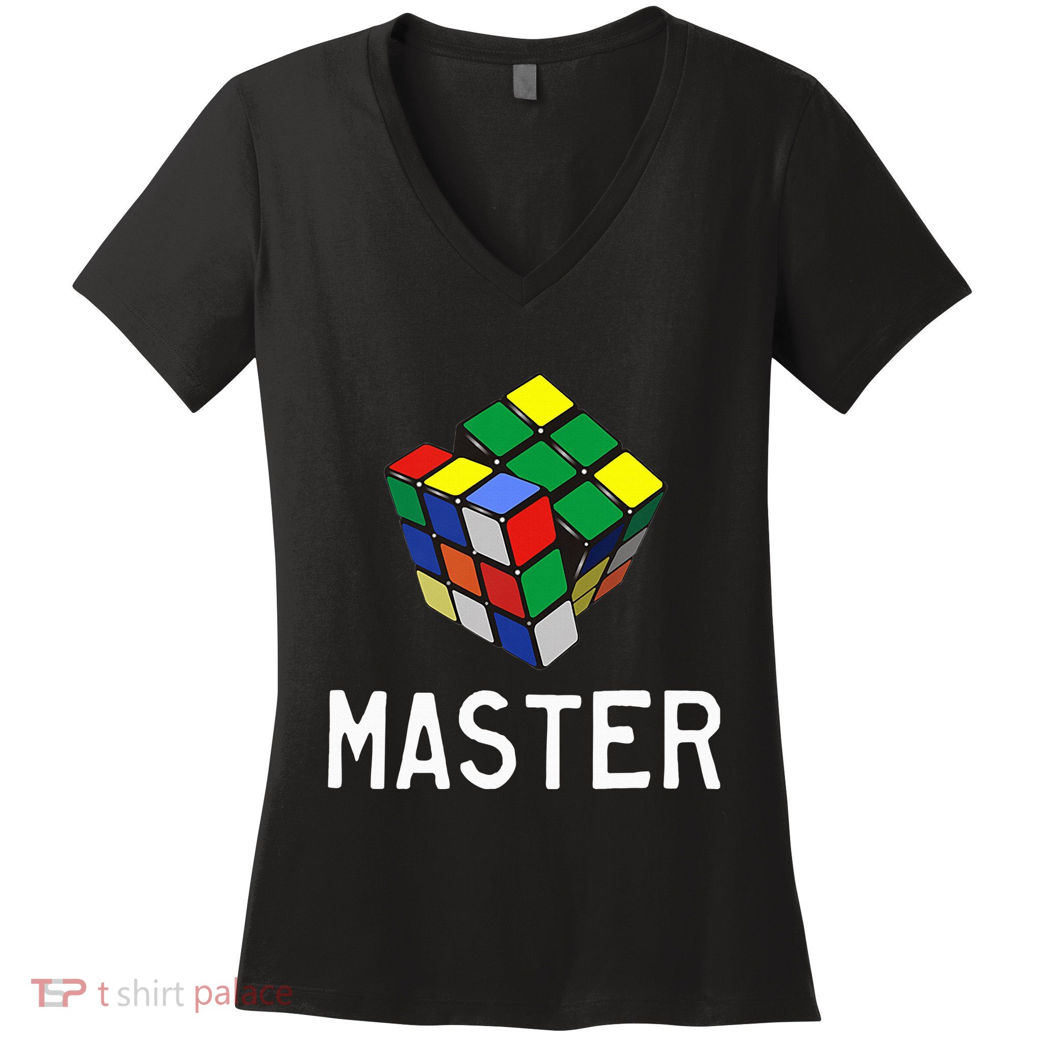 Fun Cube Master Women's V-Neck T-Shirt