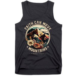 Faith Can Move Mountains Christian Tank Top