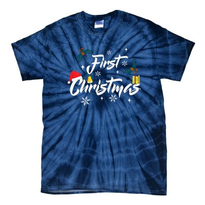 First Christmas | Merry Christmas Tie-Dye T-Shirt