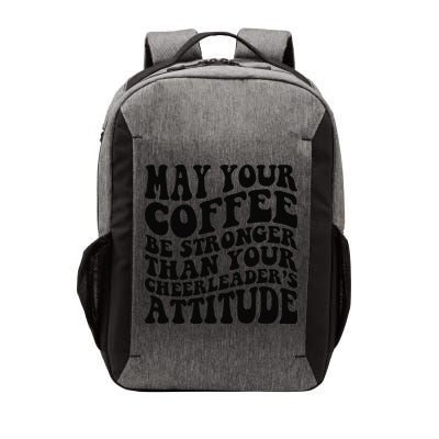 Funny Cheer Mom Coffee Saying Cheerleading Squad Mothers Day Vector Backpack