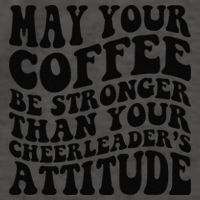 Funny Cheer Mom Coffee Saying Cheerleading Squad Mothers Day Vector Backpack