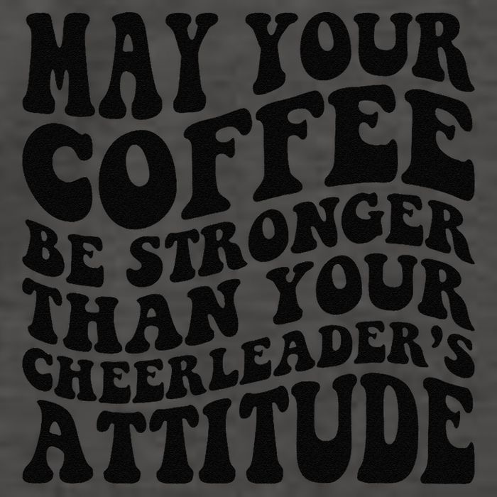Funny Cheer Mom Coffee Saying Cheerleading Squad Mothers Day Vector Backpack