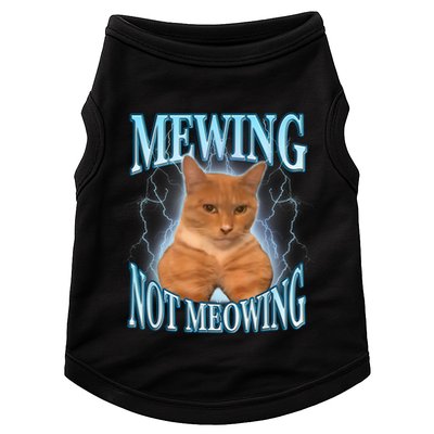 Funny Cat Meme Mewing Looksmax Meowing Cat Trend Doggie Tank