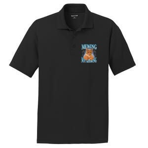 Funny Cat Meme Mewing Looksmax Meowing Cat Trend PosiCharge RacerMesh Polo