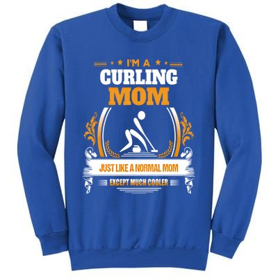 Funny Curling Mom Gift For Mom Sweatshirt