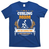 Funny Curling Mom Gift For Mom T-Shirt