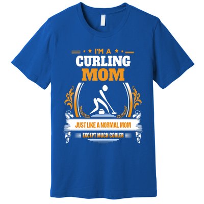 Funny Curling Mom Gift For Mom Premium T-Shirt