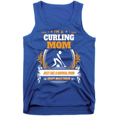 Funny Curling Mom Gift For Mom Tank Top