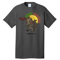 Funny Creepy Merry Krampus Seasons Beatings Tall T-Shirt