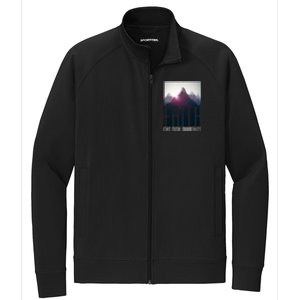 Faith Can Move Mountains Stretch Full-Zip Cadet Jacket