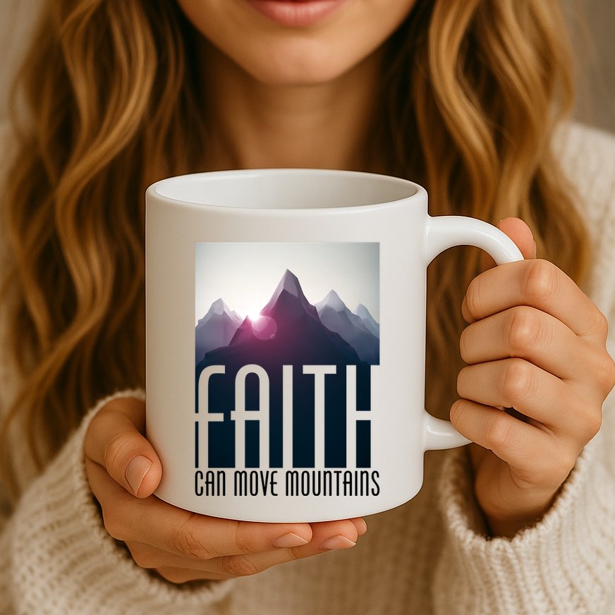 Faith Can Move Mountains Mug